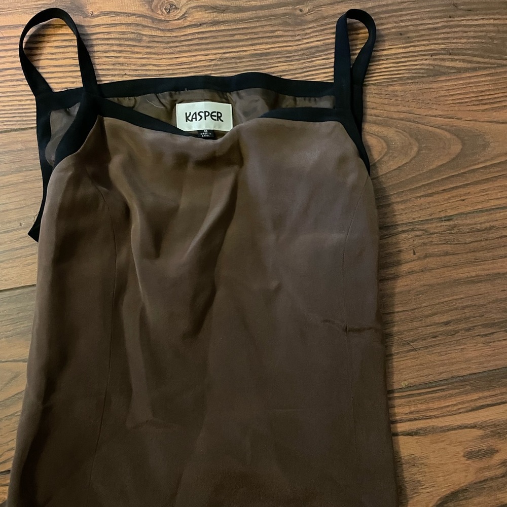 Ladies dressy tank top by Kasper